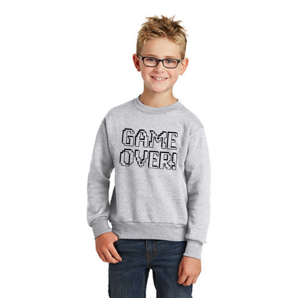 Game Over Gaming Youth Sweatshirt